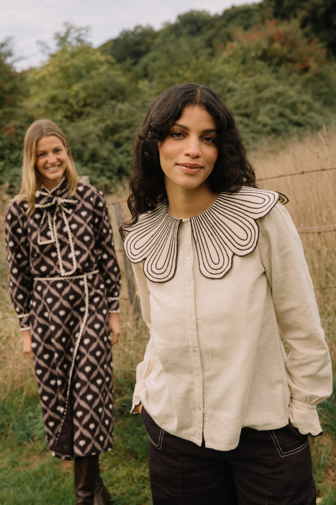 Blusa Josefina color crema