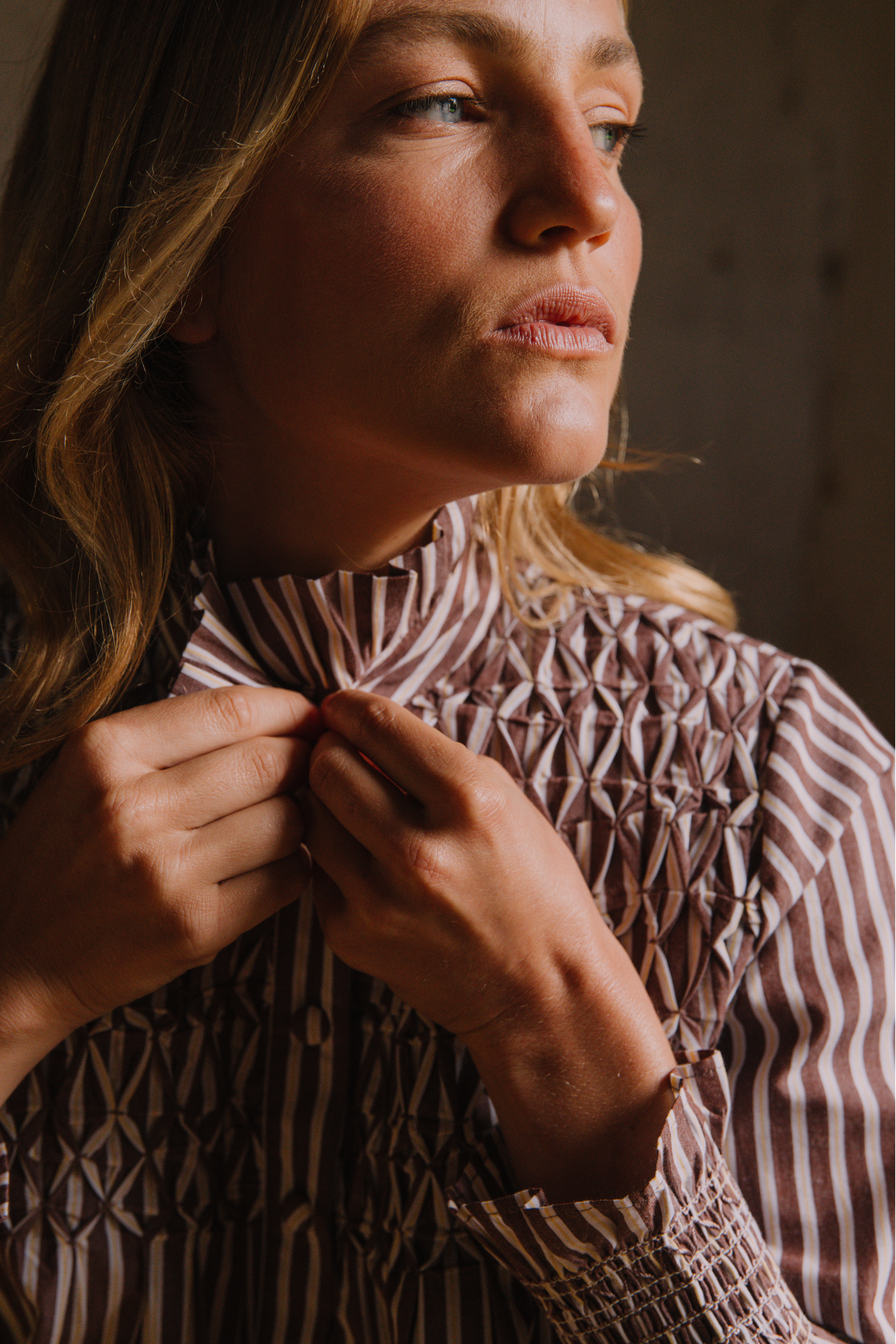 Blouse Victoria Chocolat