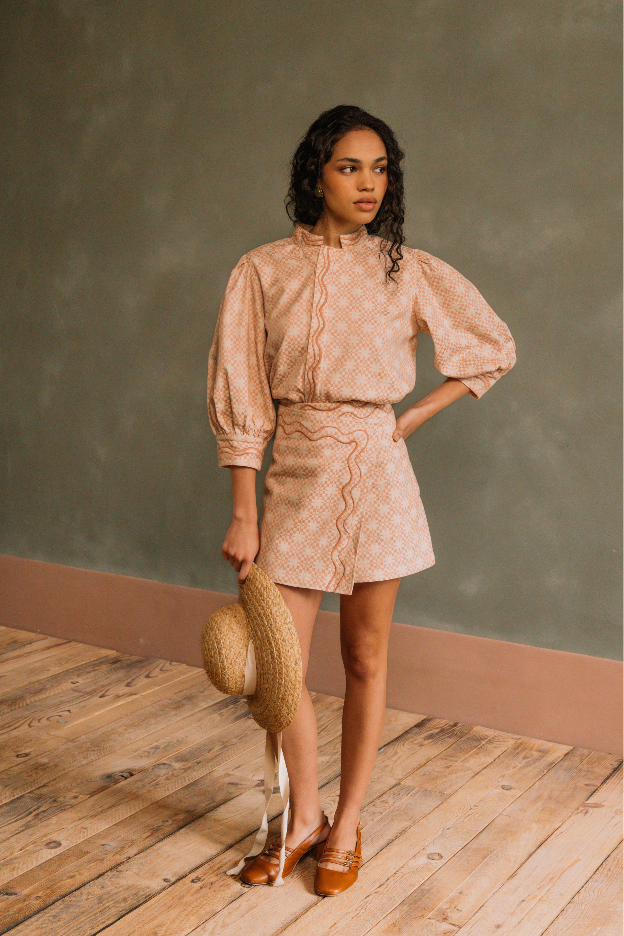 Short Chloé Jacquard