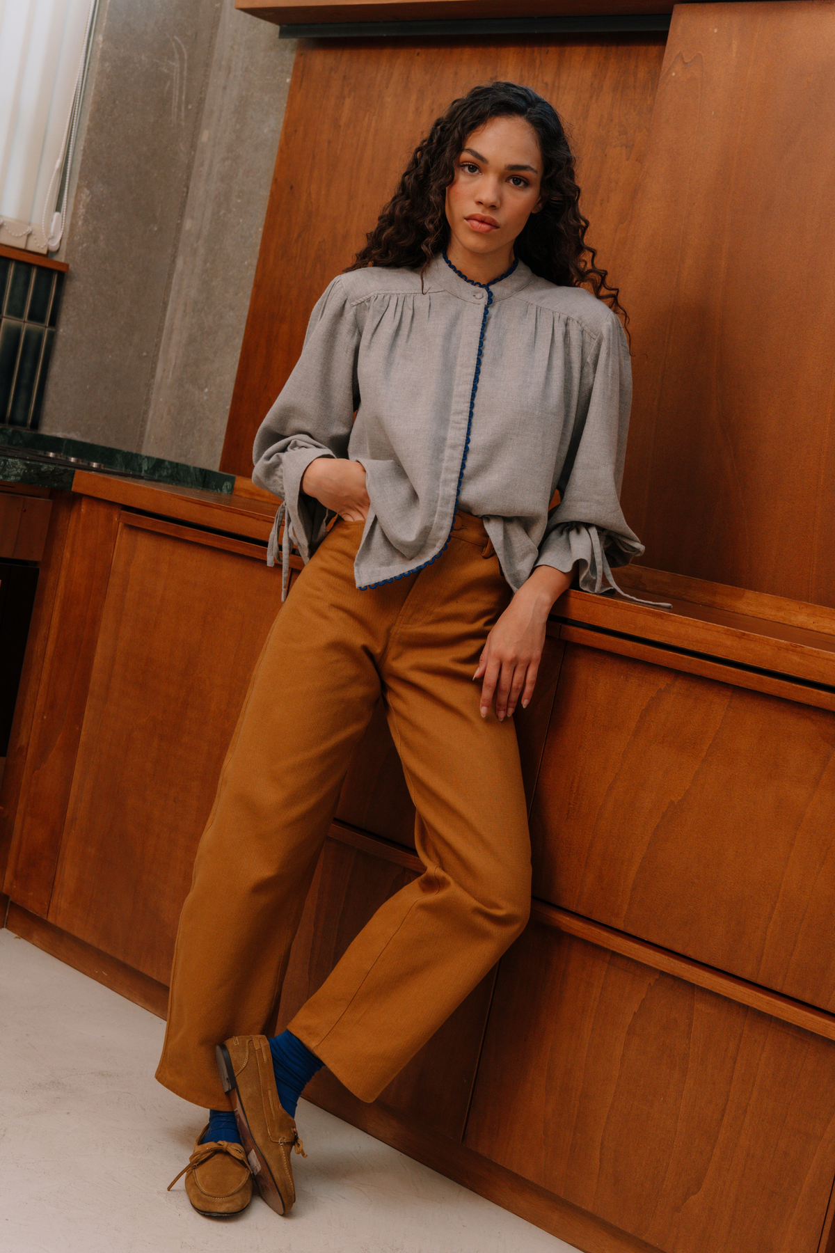 Bruna grey shirt