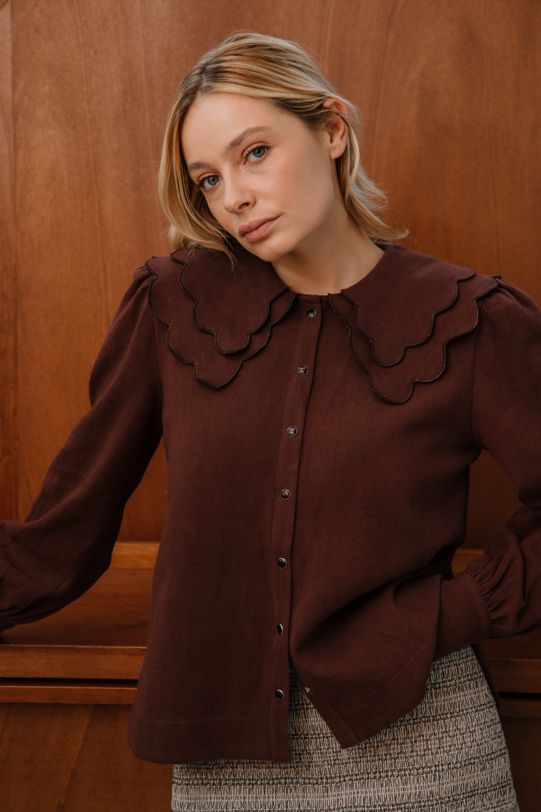 Paula chocolate shirt