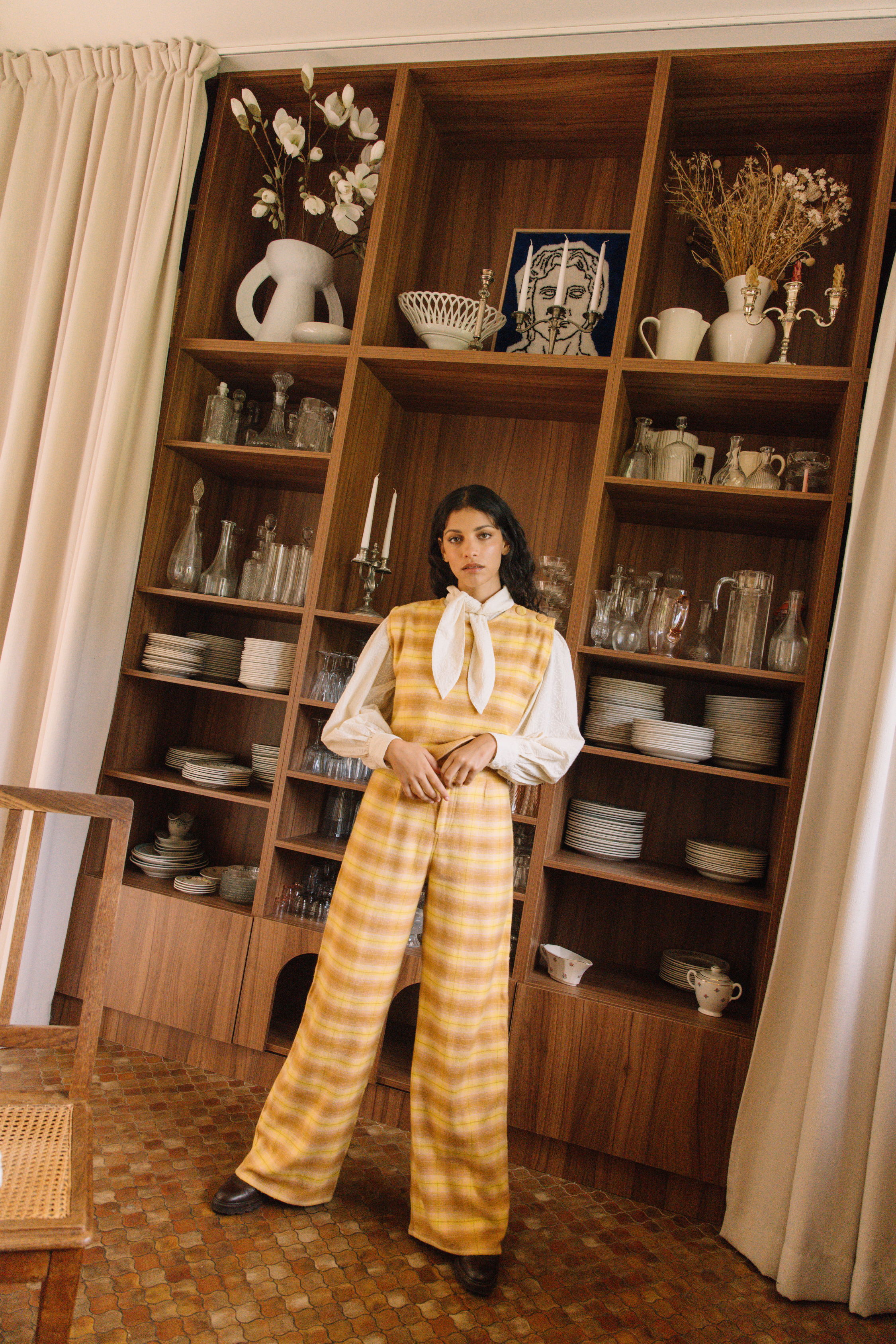 Pantalon Lucile Tartan