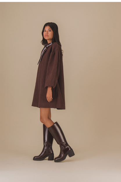 Caroline Jacquard Dress