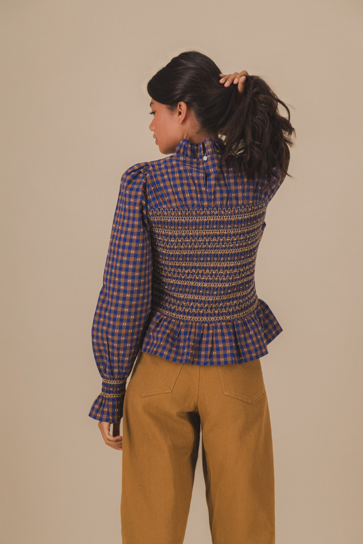 Blouse Domitille vichy