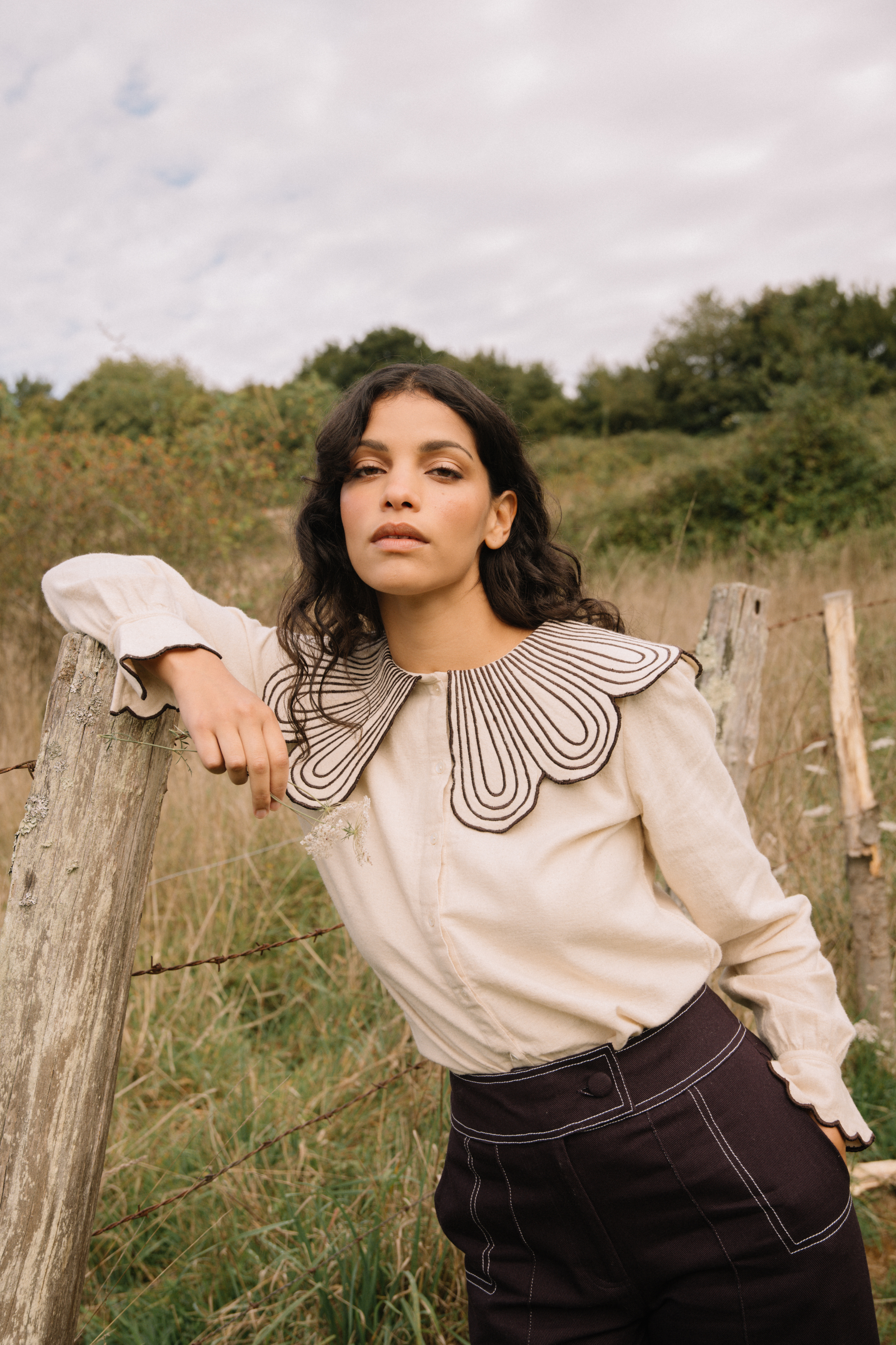 Blouse Josépha Crème