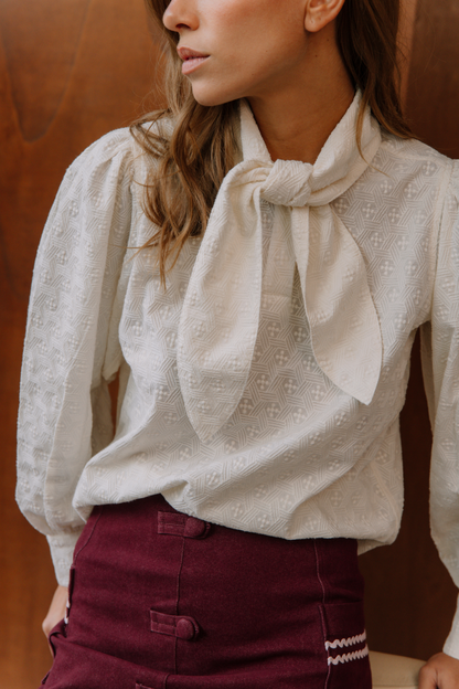 Blouse Solène jacquard
