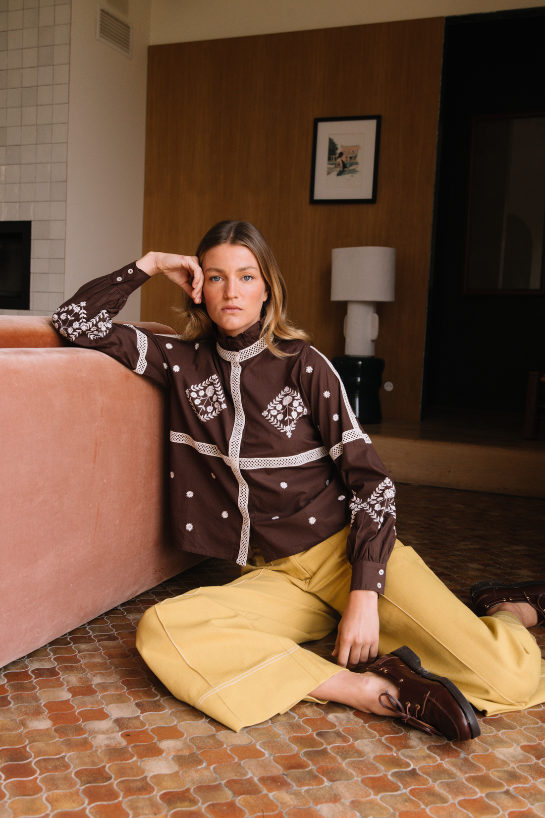 Blusa Bertille Chocolate