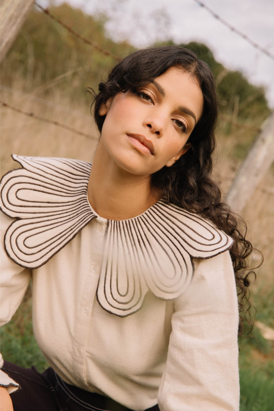 Blusa Josefina color crema