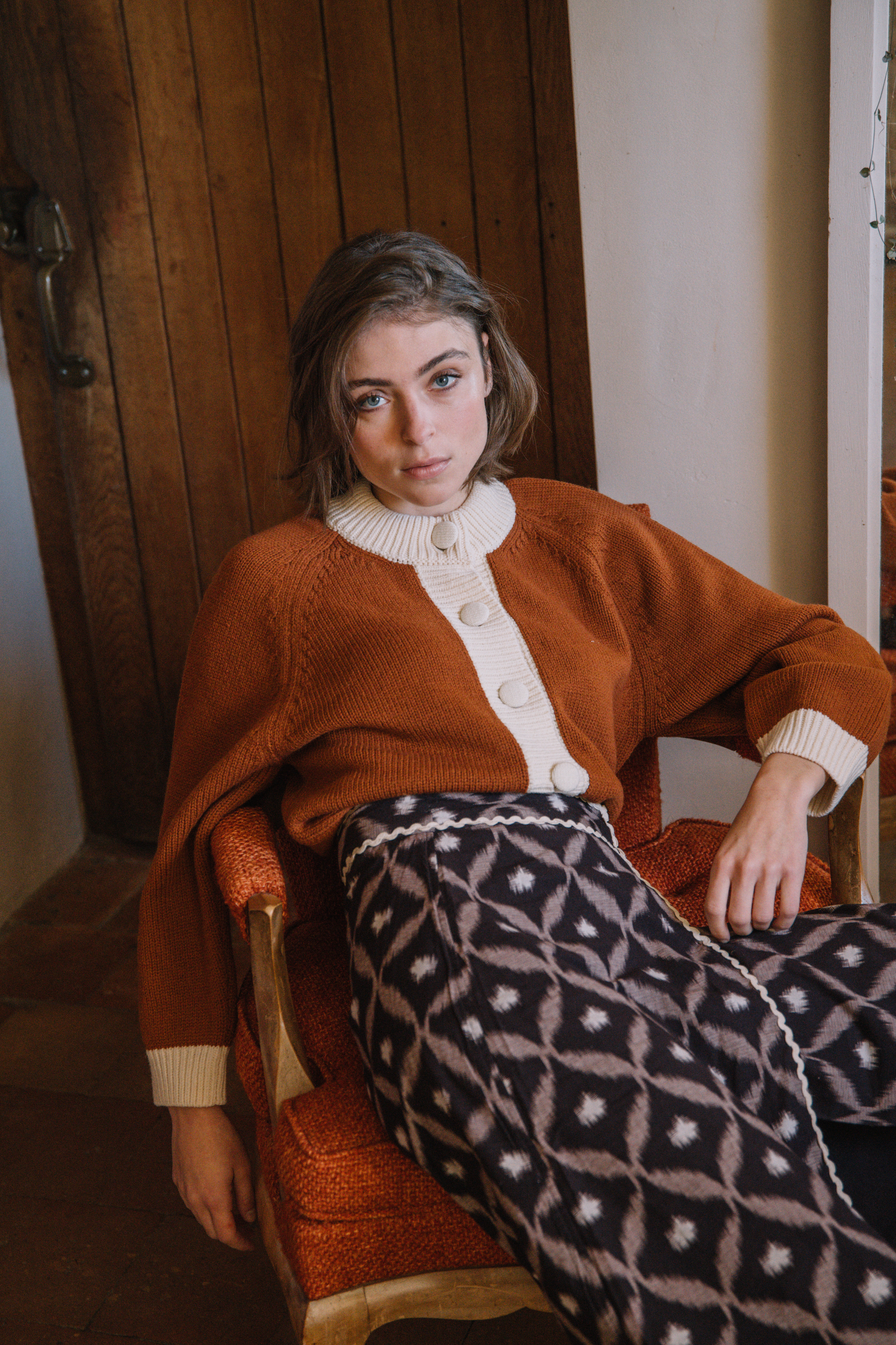 Gilet Céleste Noisette