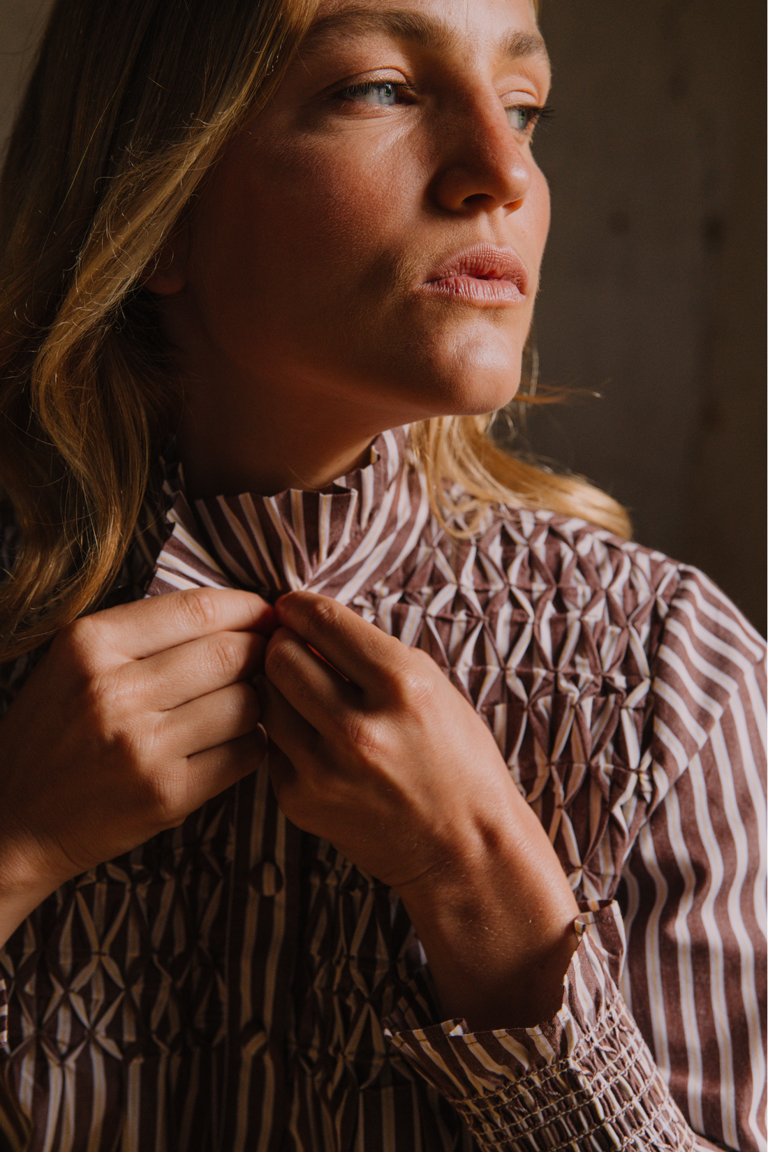 Blouse Victoria Chocolat