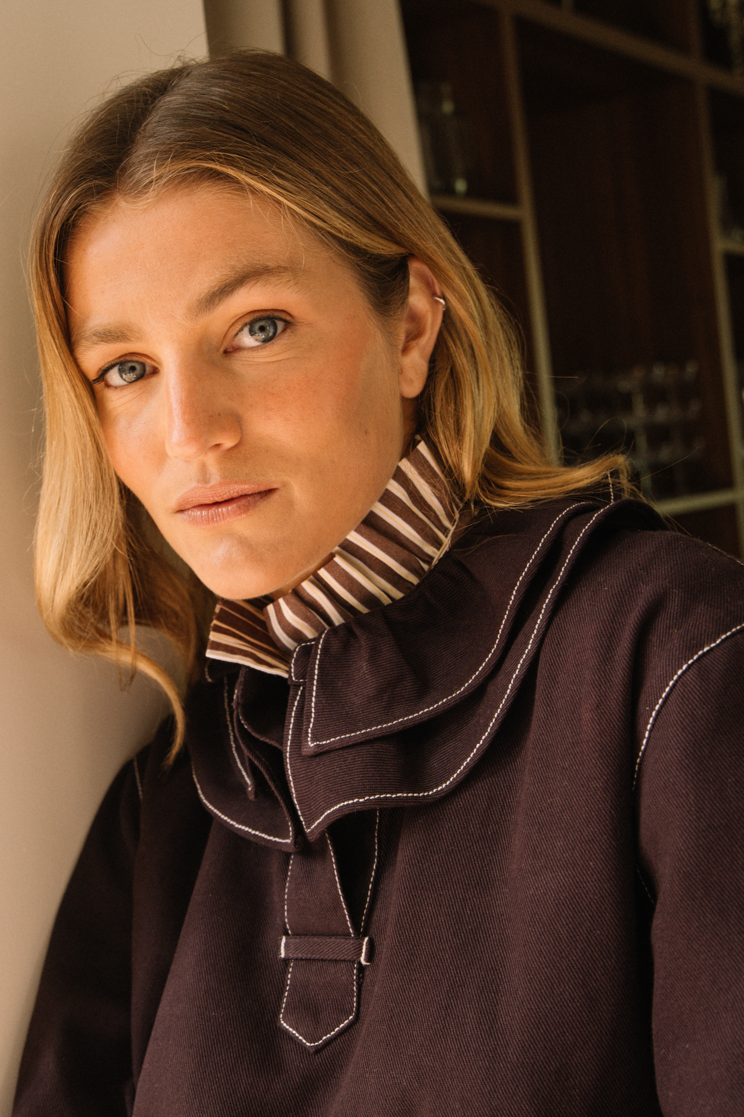 Vareuse Laura Prune