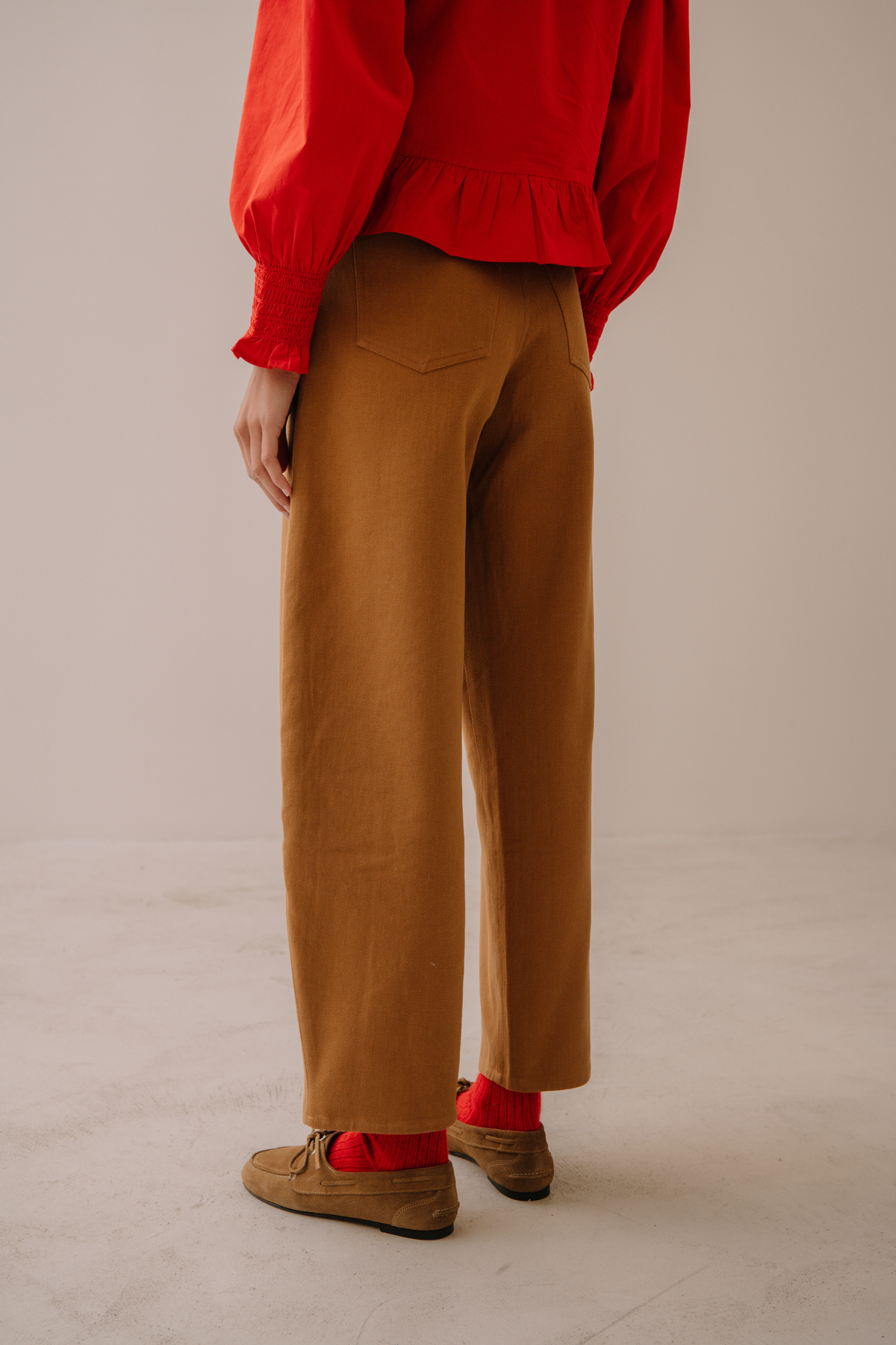 Pantalon Basile camel