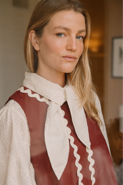Blouse Solène Crème