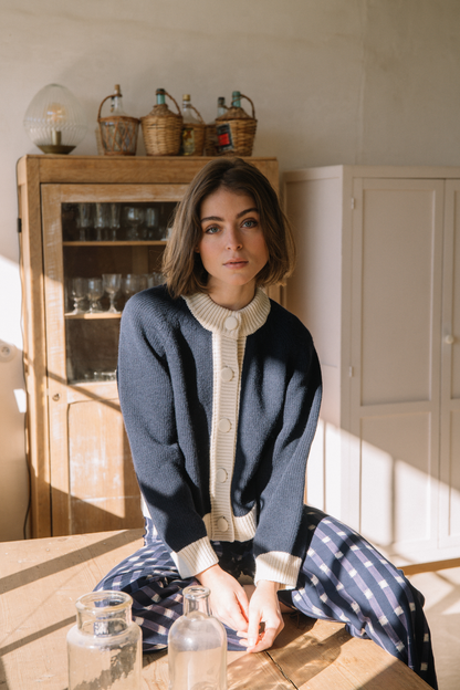 Gilet Céleste Marine