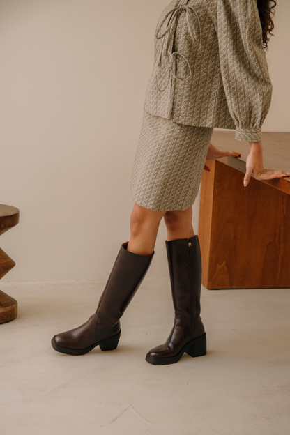 Fabiola jacquard skirt