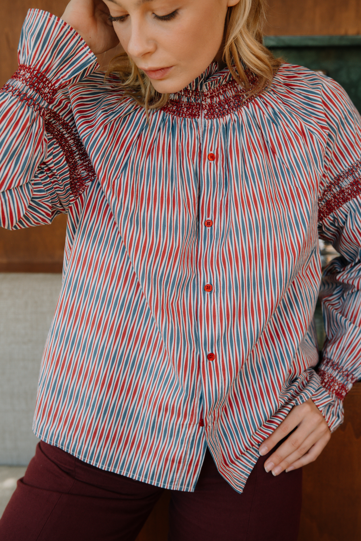 Isaure Ikat Shirt