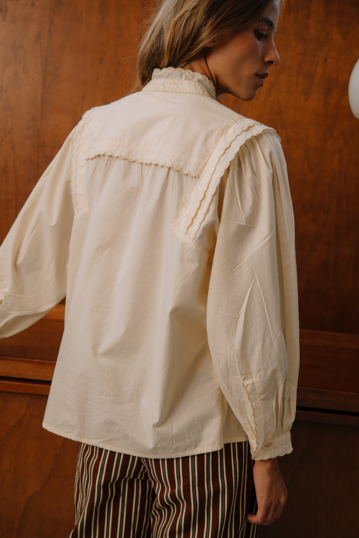 Chemise Charlotte vanille