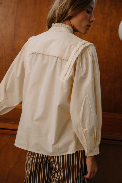 Chemise Charlotte vanille