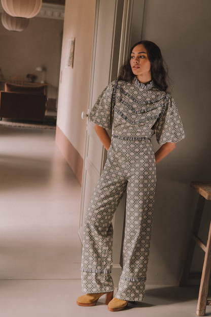 Macacão Sira Jacquard