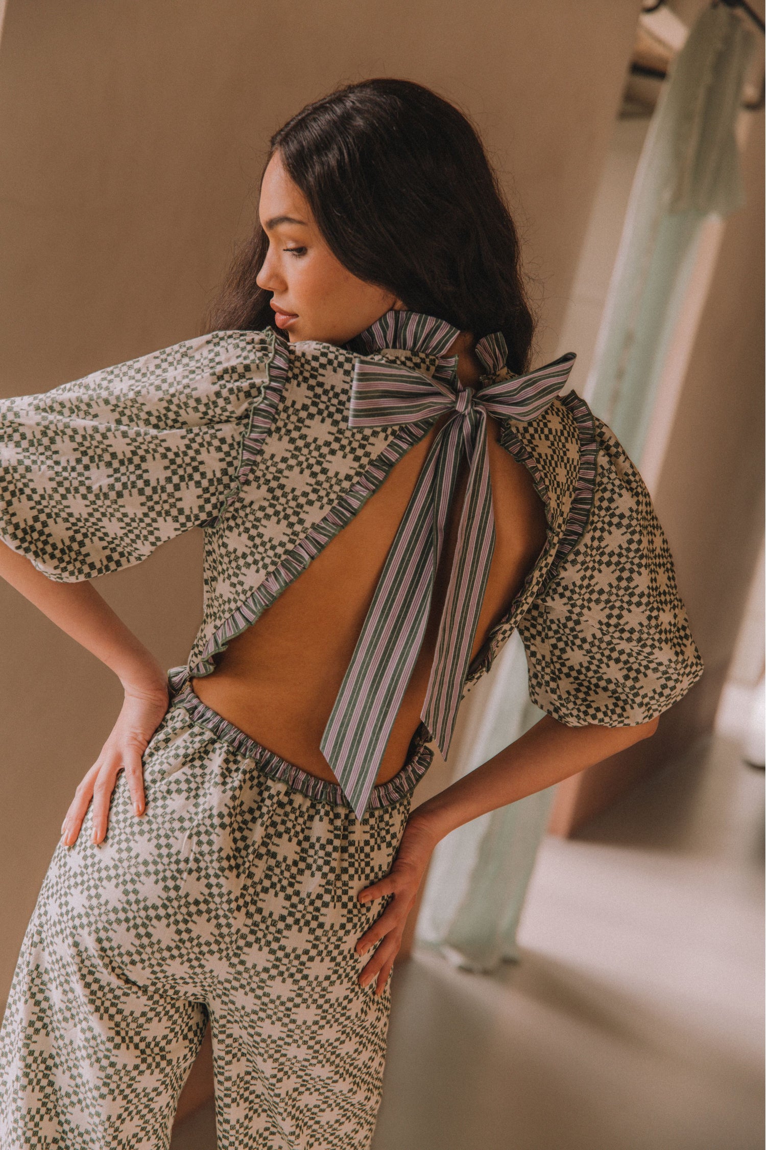 Macacão Sira Jacquard